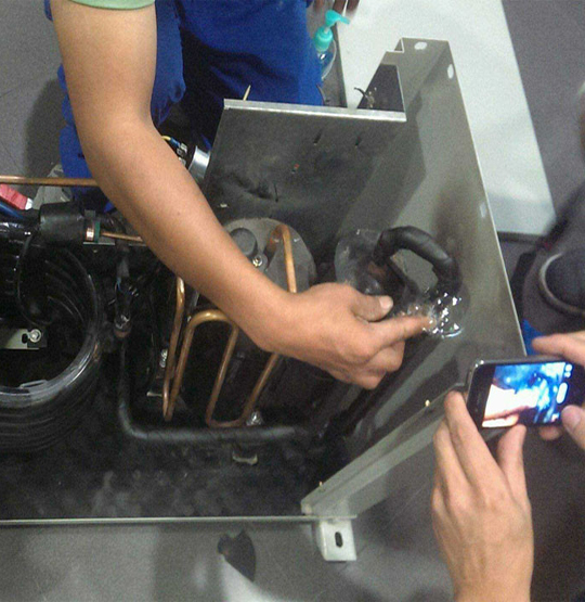 让胡路维修空调制冷效果差