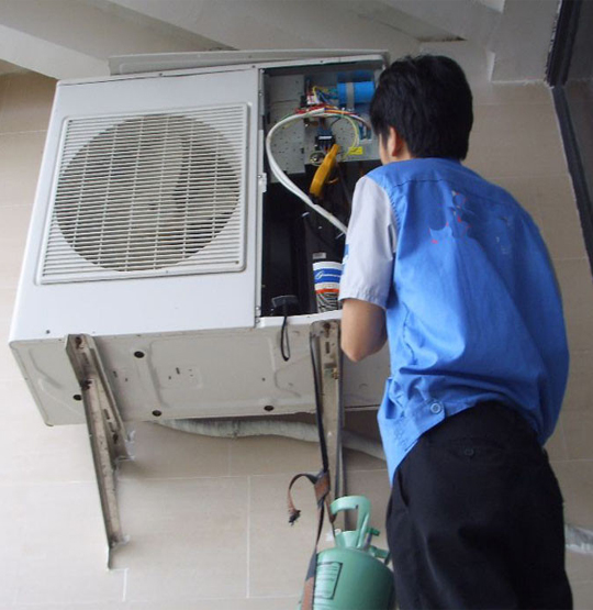 让胡路空调开机无反应维修